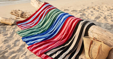 misona organic cotton beach towels all colours