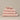 Organic cotton blush pink bathroom towels. Super soft ribbed towels in four sizes: hand towel, bath towel, bath sheet and face cloths.
