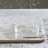 White diatomite bath mat absorbent stone